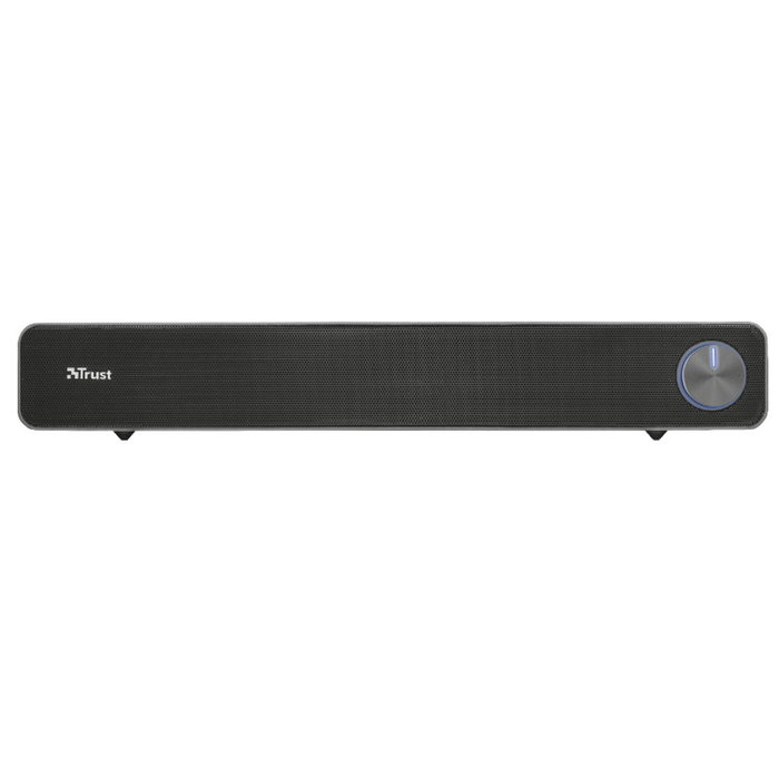 Trust Barra de Sonido para PC Arys 12W Potencia Sistema de Altavoces 2.0